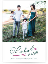 Oh So Much Fun Holiday Photo Cards