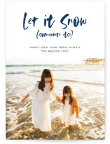 Snow Somewhere Else Holiday Photo Cards