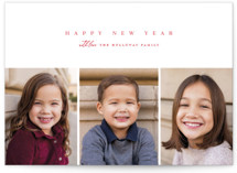Triple Holiday Photo Cards
