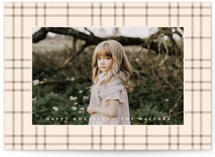 Classic Plaid Holiday Photo Cards