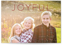 Joyful Holiday Photo Cards