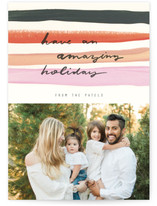 Paint and Stripe Holiday Photo Cards