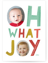 filled up joy Holiday Photo Cards