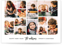 Collage Holiday Photo Cards