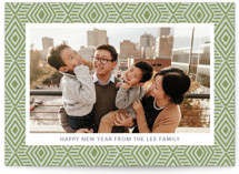 Diamond Drop Holiday Photo Cards