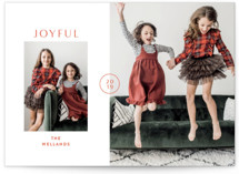 In Vogue Holiday Photo Cards