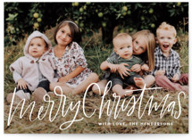 Christmas Merriment Holiday Photo Cards
