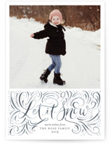 Let It Snow Holiday Photo Cards