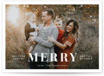 Full of Cheer Holiday Photo Cards