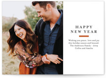 modern minimalist Holiday Photo Cards