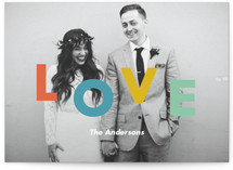 Color Me Love Holiday Photo Cards