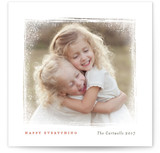 Snow Frame Holiday Photo Cards