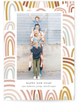 rainbow love Holiday Photo Cards