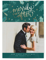Merrily Ever After Holiday Photo Cards