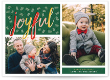 multi merry Holiday Photo Cards