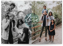 Love and Joy Holiday Photo Cards