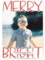 Very Merry Bright Holiday Photo Cards