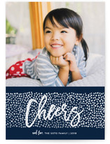 Peace Dots Holiday Photo Cards