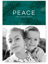 Peace Of Pine Holiday Photo Cards