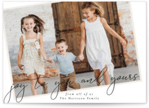 You and Yours Holiday Photo Cards