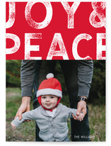 Say it Loud Holiday Photo Cards