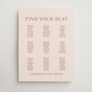 There Will Be a Party Custom Seating Chart