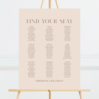 Everly Custom Seating Chart