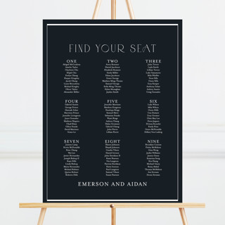 Luster Custom Seating Chart