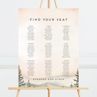 Every Single Dawn With You Custom Seating Chart