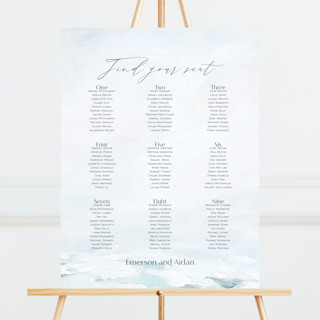 At Sea Custom Seating Chart