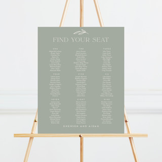 Soft Arch Custom Seating Chart