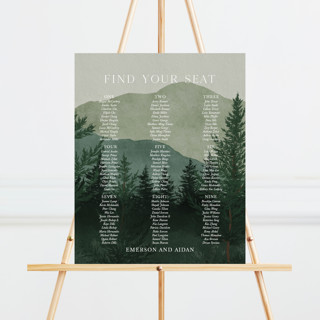 The Forest Custom Seating Chart