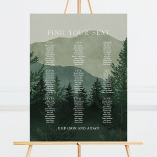 The Forest Custom Seating Chart