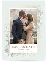 Forever Mine Foil-Pressed Save The Date Cards