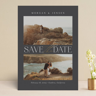 Infinite Foil-Pressed Save The Date Cards