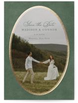 Foil-Pressed Save the Date Cards