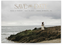 Gracieux Foil-Pressed Save The Date Cards