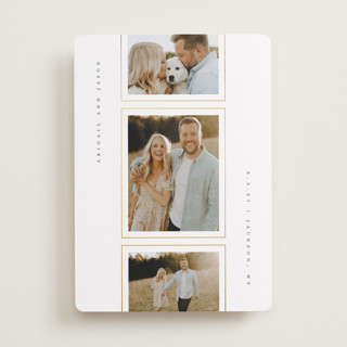 True Foil-Pressed Save The Date Cards