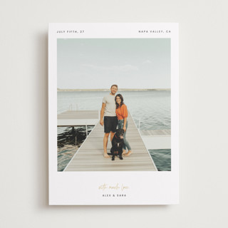 Be There Foil-Pressed Save The Date Cards