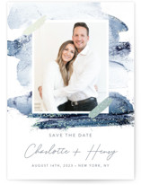 In haze Foil-Pressed Save The Date Cards