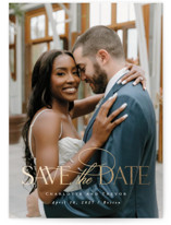 Ever After Foil-Pressed Save The Date Cards