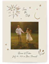 Soleil Foil-Pressed Save The Date Cards