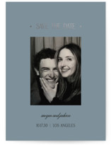 So Luxe Foil-Pressed Save The Date Cards