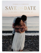 Danielle Foil-Pressed Save The Date Cards