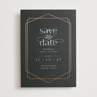 Vision Foil-Pressed Save The Date Cards