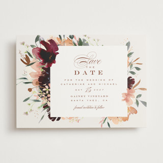 harvest Foil-Pressed Save The Date Cards
