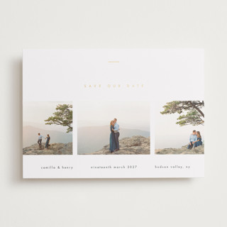 Inspire Foil-Pressed Save The Date Cards