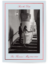 Simple Foil-Pressed Save The Date Cards