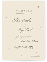 Foil-Pressed Save the Date Cards