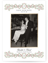 Embrace Foil-Pressed Save The Date Cards